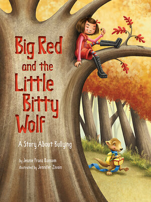 cover image of Big Red and the Little Bitty Wolf